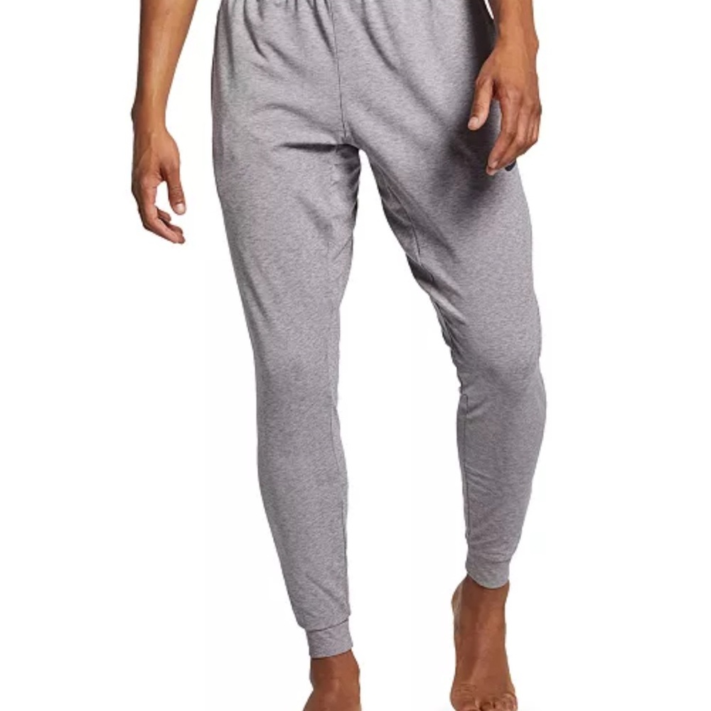 Nike Heather Gray Dri-Fit Yoga Pants Size M